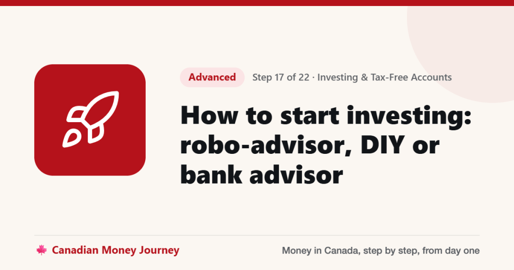 How to start investing: robo-advisor, DIY or bank advisor