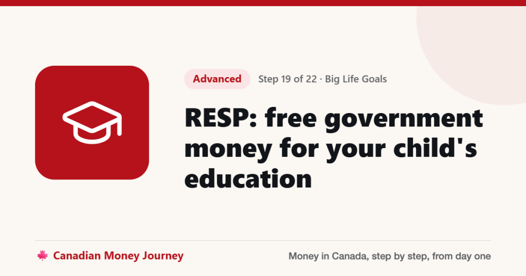 RESP: free government money for your child’s education