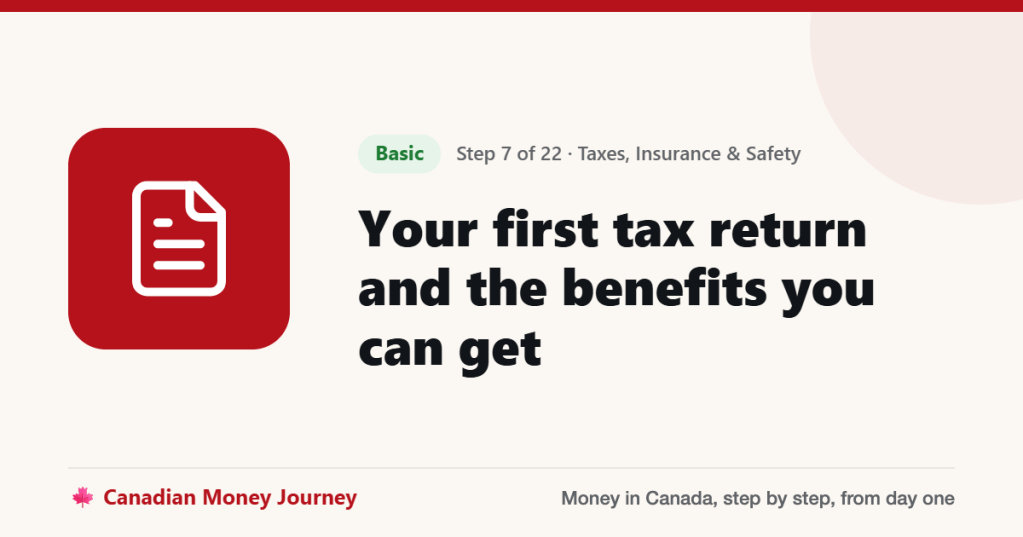 Your first tax return and the benefits you can get