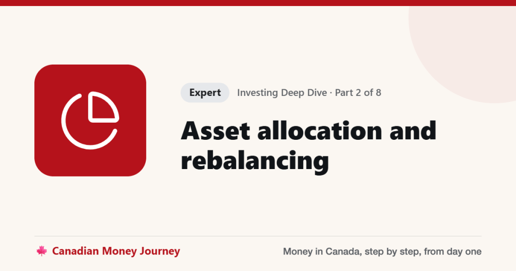 Asset allocation and rebalancing