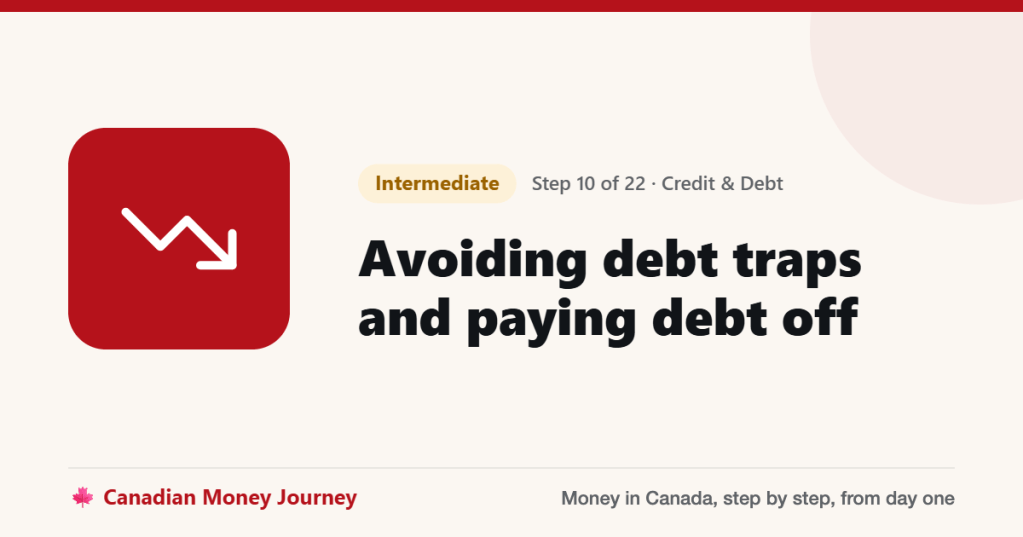 Avoiding debt traps and paying debt off